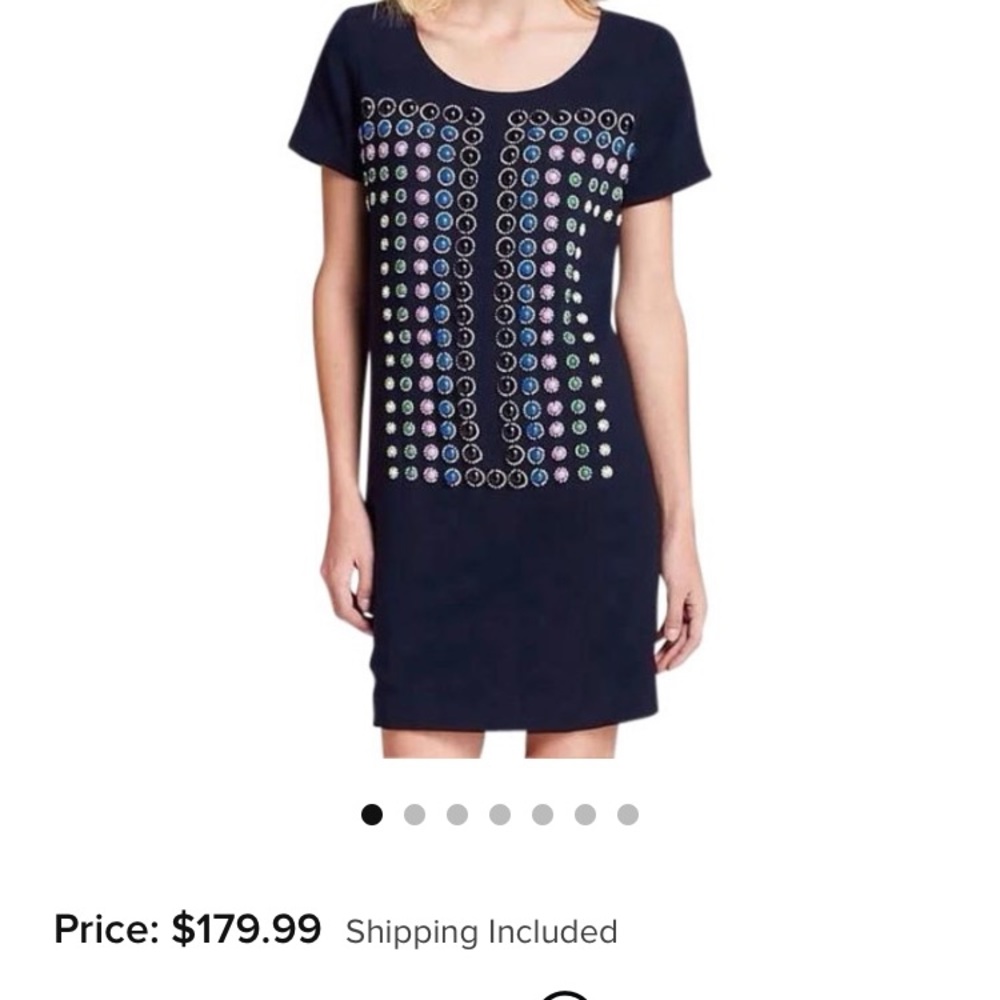 Gorgeous DVF Navy Dress